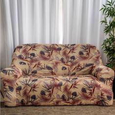 Capa De Sofá Elastex Premium 3 Lugares Boho - Charme do Detalhe, Boho