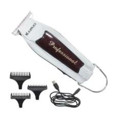 Maquininha Aparadora de Pelos S/fio Kemei Bivolt Original