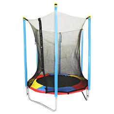Cama Elástica (pula-pula) 1,4m com Rede de Segurança e Proteção