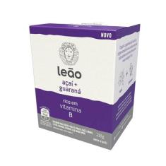 Chá Vitamínico Açaí E Guaraná 10 Sachês - leão alimentos, Bebida Quent