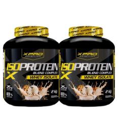 Kit 2x Whey Protein Iso Protein Blend Complex 2Kg Xpro Nutrition, 4 Kg