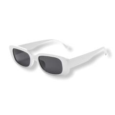 Óculos De Sol Retrô Futura Lente Branco Blogueira Moda Uv