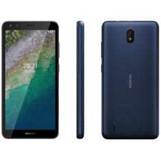 Smartphone Nokia C01 Plus 32Gb Azul 4G Octa-Core 1Gb Ram Tela 5,45 Câm