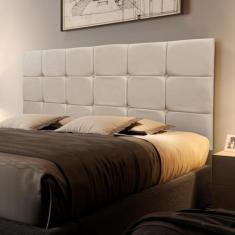 Cabeceira Casal Estofado Gleen Areia