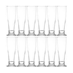 Conjunto De Copos De Vidro Para Cerveja 12 Peças 300 Ml