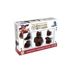 Caixa 1 de aventuras com animais em miniatura: masmorras e cachorrinhos