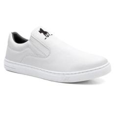Tênis Slip On Masculino Casual Polo Plus Mule Estilo Sapatilha 02-Masculino