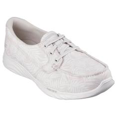 Skechers Sapato náutico feminino ideal em movimento, Natural, 39