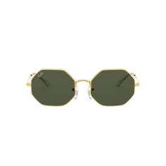 Óculos de Sol Ray-Ban Octagon 0RB1972 919631 Tam 54 / Ouro - Lentes Verde