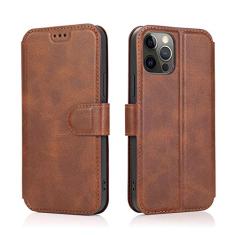 QLTYPRI Capa para iPhone 14 Pro Max Premium PU Couro Simples Capa Carteira [Compartimentos para Cartão] [Suporte] [Fecho Magnético] Capa Flip à Prova de Choque para iPhone 14 Pro Max (6,7 polegadas) -