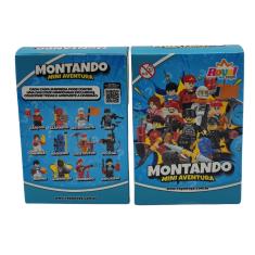 Montando Mini Aventura - Lego (Caixa com 24 Unidades)