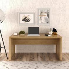 Mesa para Escritório ME4109 Amêndoa Tecnomobili