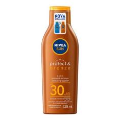 Protetor Solar NIVEA Sun Protect & Bronze FPS30, 125ml
