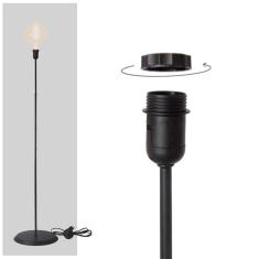 Abajur Coluna Básico - Preto