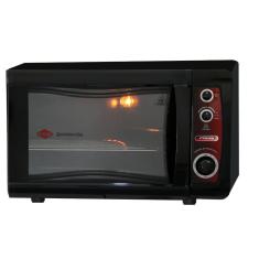 Forno Elétrico de Bancada Elétrico Layr Flexy Black Easy Clean 46L 1750W com Luz Interna Preto