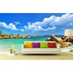 Papel de Parede Painel Fotográfico Praia n39 2,00X3,00 - Voce Decorand