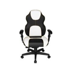 Cadeira Gamer Diretor Linha Gamer Racing Branco - Design Office Móveis