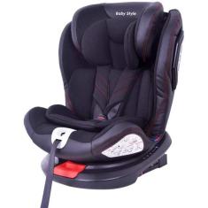 Cadeira De Carro Bebê 0 A 36 Kg Isofix Preto Baby Style