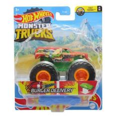 Hot Wheels - 1:64 - Burger Delivery - Monster Trucks - Gth77