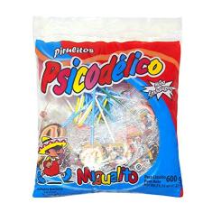 Pirulito Psicodélico Tutti Frutti Colorido c/50 - Miguelito