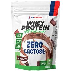 Whey Protein Zero Lactose All Natural 900g Chocolate NewNutrition