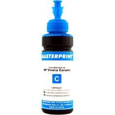 Refil De Tinta Compatível HP, Masterprint, Ciano, 100 ml, Bulk Ink, Vivera