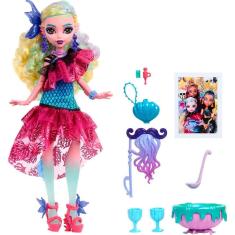Boneca Monster High Monster Ball Lagoona azul com acessórios