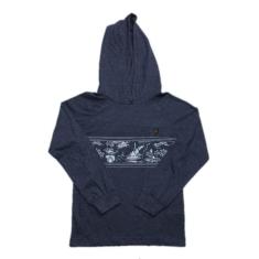 Camiseta Manga Longa Hang Loose Juvenil - Azul Hang Loose-Masculino