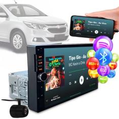 Central Multimídia Mp5 Player 7 Pol 1 Din Onix Prisma Cobalt - First O