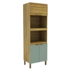 Paneleiro Torre Quente 70cm com 3 Portas e 2 Nichos 2304 - Mademovel