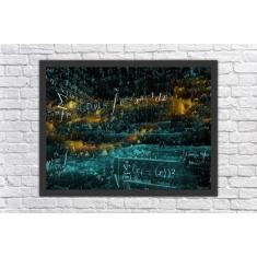 Quadro Decorativo Licenciatura Matemática Quartos Salas Decorações Com