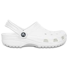 Sandália crocs classic white, 42, White