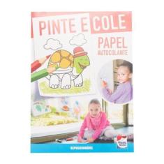 Pinte E Cole: Vermelho