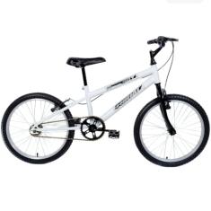Bicicleta Infantil Aro 20 MTB Tridal Boy com Freio V-Brake (Branco)