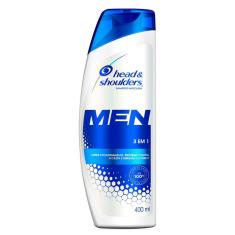 Shampoo Head & Shoulders 3 Em 1 Masculino 400ml