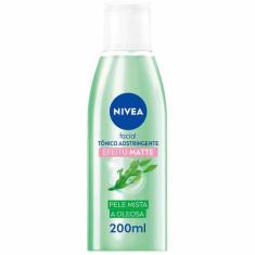 Tônico Adstringente Facial NIVEA Controle do Brilho, Branco, sem Fragr