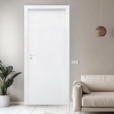 Porta Lisa Uv Batente Regulável 13cm a 19cm Guarnição 5cm 72cm X 210cm