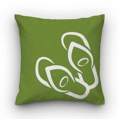 Capa de almofada VivaIN verde Havaiana