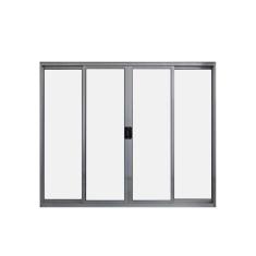 Janela de Correr 4 Folhas S/ Grade 1.00 x 1.00 - Hale