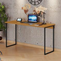 Escrivaninha 136,5cm Industrial Mega JCM Móveis Cinamomo