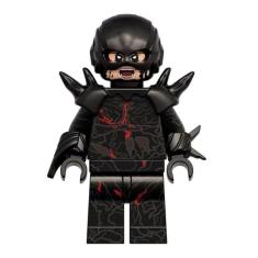 Boneco Blocos De Montar Flash Negro