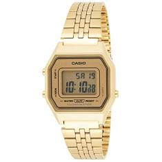 Relógio Feminino Digital Casio LA680WGA-9DF - Dourado