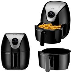 Fritadeira Elétrica Multilaser com Painel Digital Seletor Giratório 4L