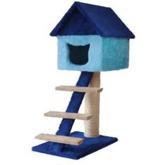 Arranhador Casinha Com Escada - Akara Do Gato