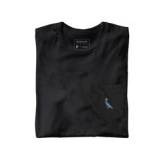 Camiseta Bolso Cb Pica-Pau Xadrez Reserva, GG, Preto