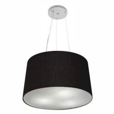 Lustre Pendente Cone Vivare Md-4153 C pula Em Tecido 30/45x40