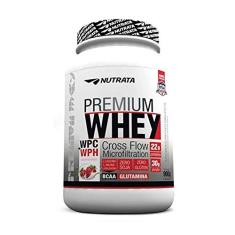 Nutrata Premium Whey - 900G Morango