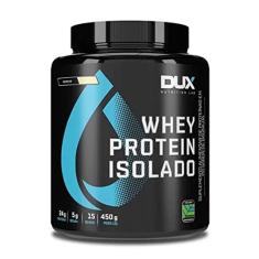 Whey Protein Isolado Baunilha Pote 450g – Contribui para os Resultados e Auxilia a Recuperação Muscular – Dux Human Health