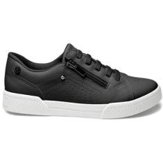 Tênis Kolosh Zíper Funcional Pamilha Impulse Calce Fácil Feminino-Feminino