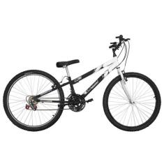 Bicicleta Ultra Bikes Aro 26 Rebaixada Bicolor V-brake, Preto fosco, B